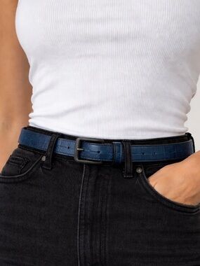 Bottega Veneta crocodile women’s belt